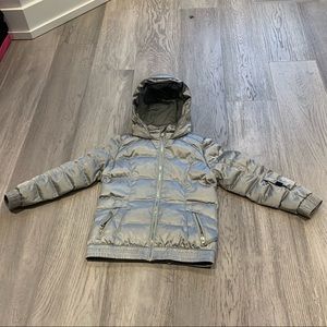 Girls reflective winter jacket